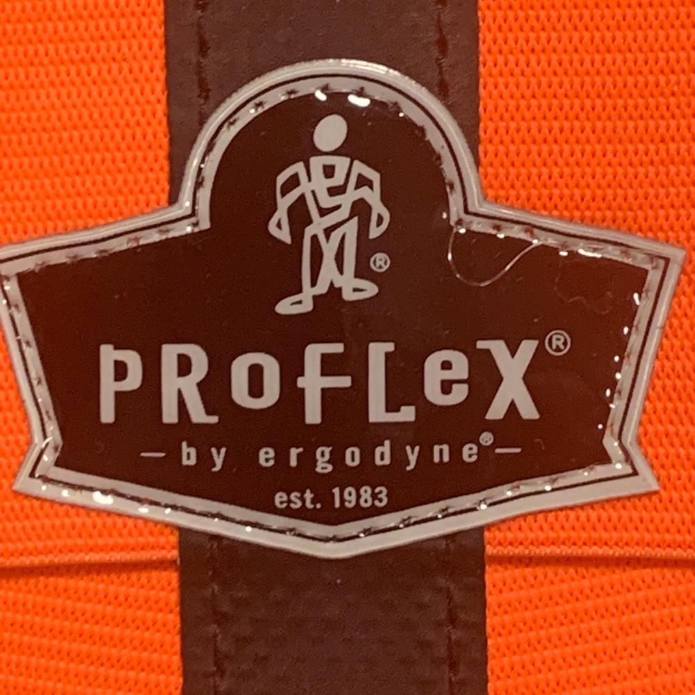 Proflex by Ergodyne Back Brace/Support with suspenders. Size X-Large. New